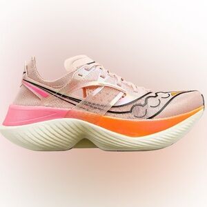 USED Saucony Endorphin Elite in ‘mars’